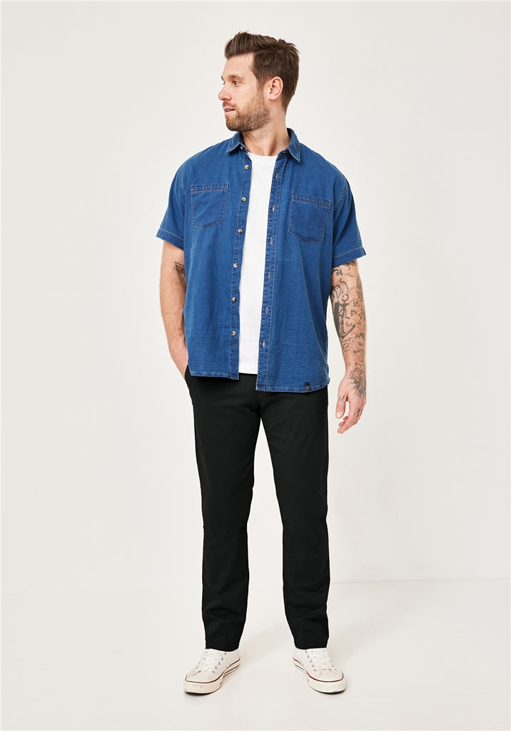 Redpoint black cotton trousers