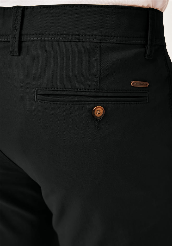 Redpoint black Odessa cotton trousers