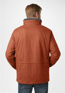 Redpoint orange jacket