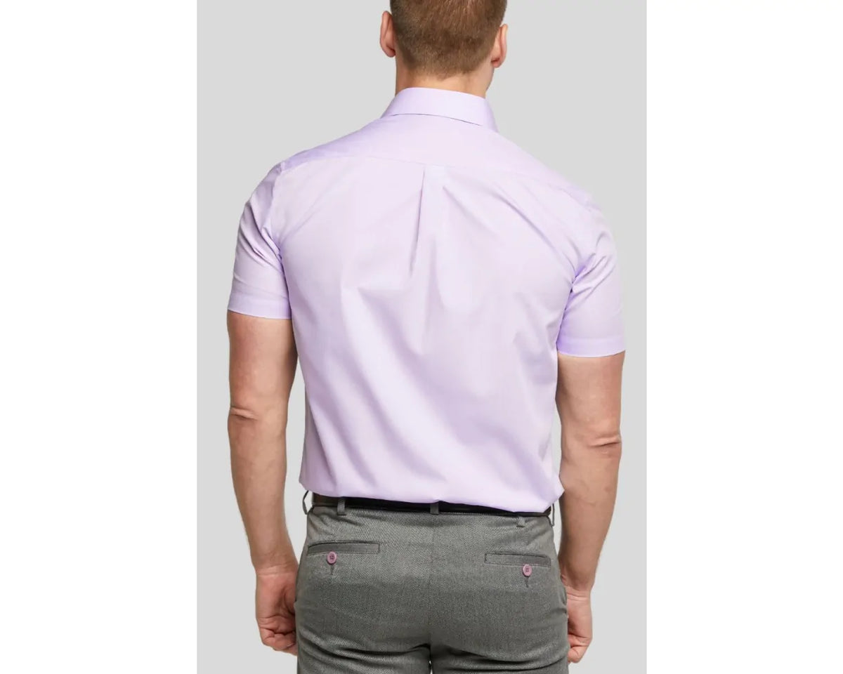 Double Two short sleeve lilac shirt