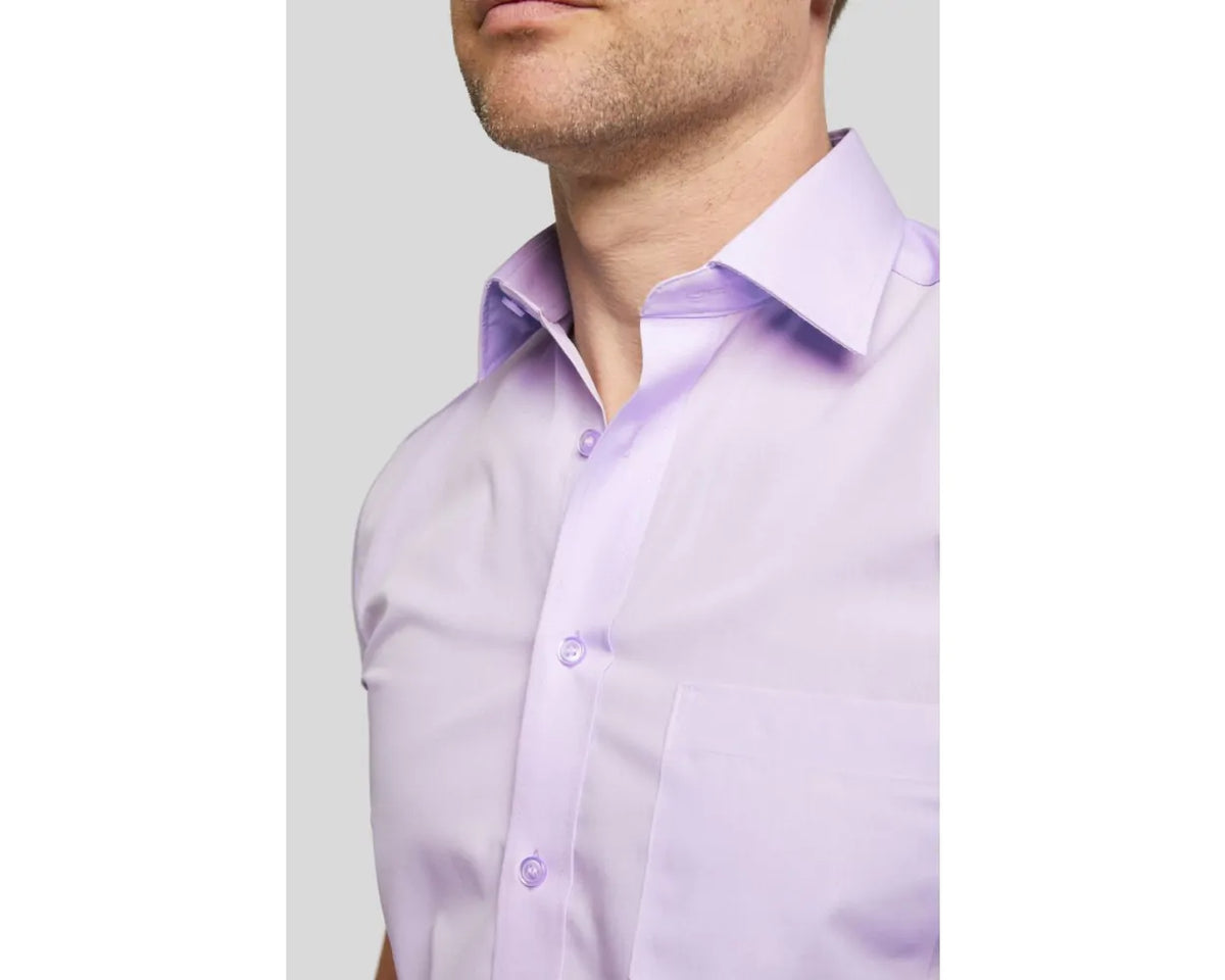 Double Two short sleeve purple shirt