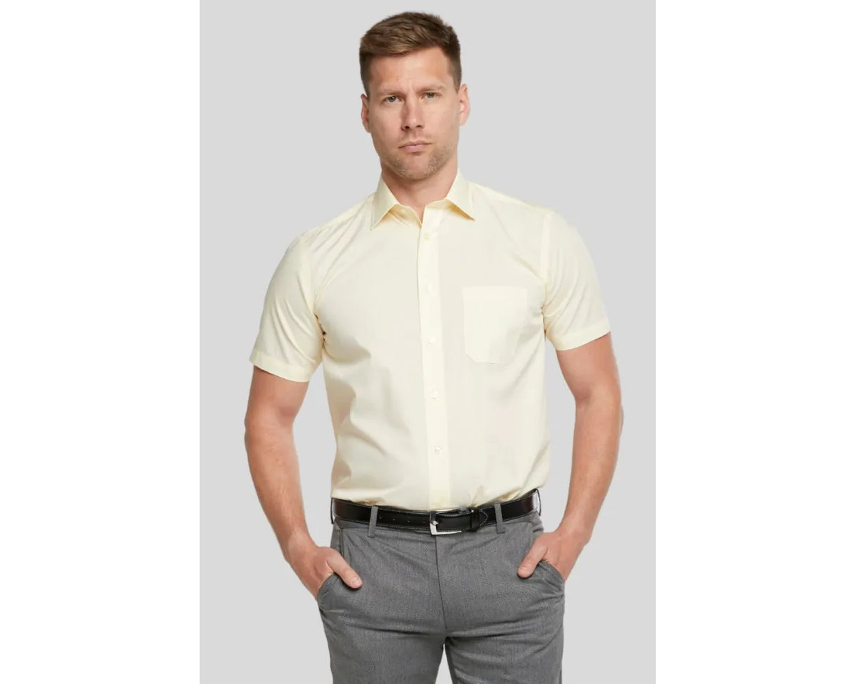 Double Two short sleeve lemon shirt