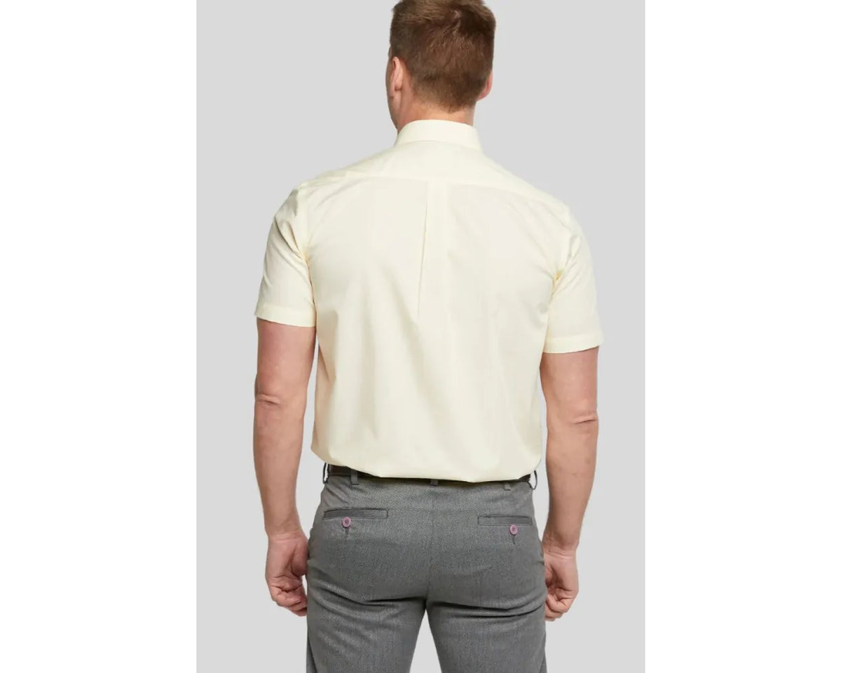 Double Two short sleeve lemon shirt