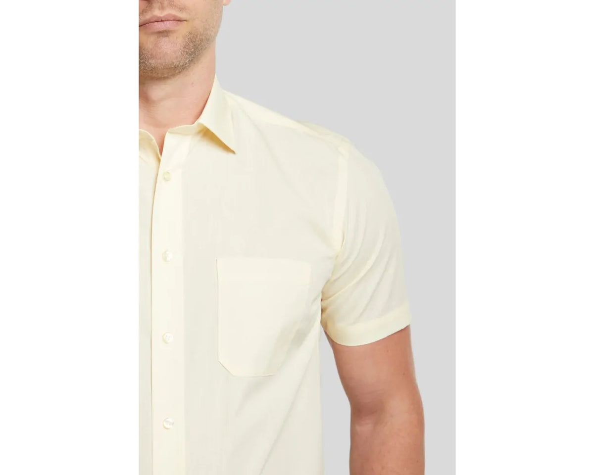 Double Two short sleeve lemon shirt