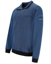 Load image into Gallery viewer, Hajo blue polo sweatshirt

