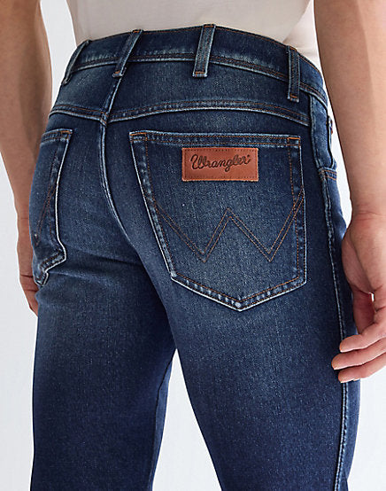Wrangler dark blue denim jeans
