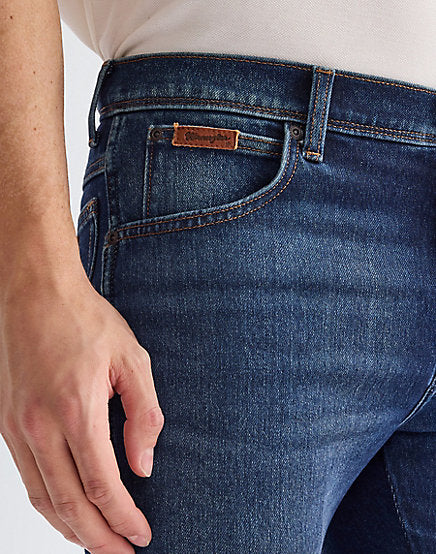 Wrangler dark blue denim jeans