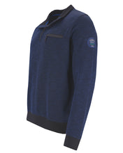 Load image into Gallery viewer, Hajo blue 1/4 zip sweatshirt
