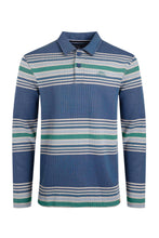 Load image into Gallery viewer, Weird Fish blue polo sweatshirt

