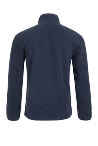 Weird Fish navy fleece top