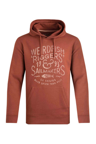 Weird Fish red hoody