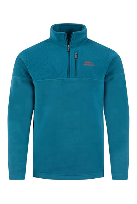 Weird Fish blue fleece top