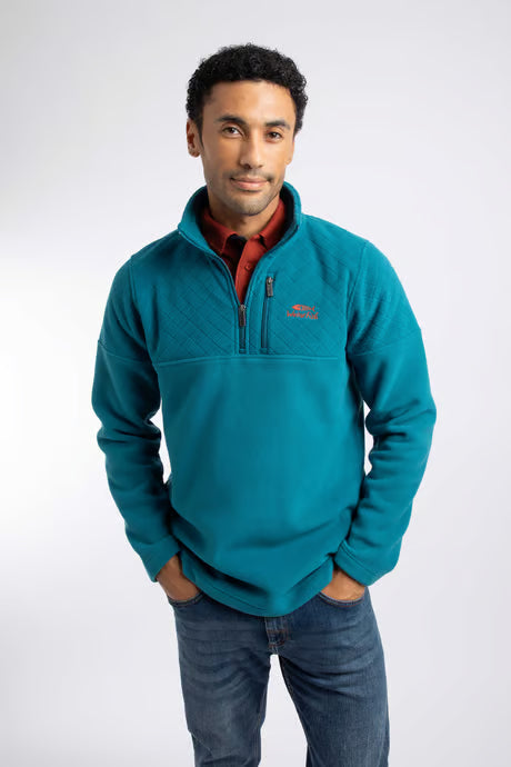 Weird Fish blue fleece top