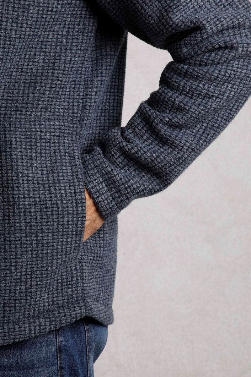 Weird Fish navy fleece jacket