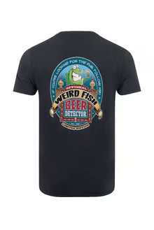 Weird Fish navy t-shirt