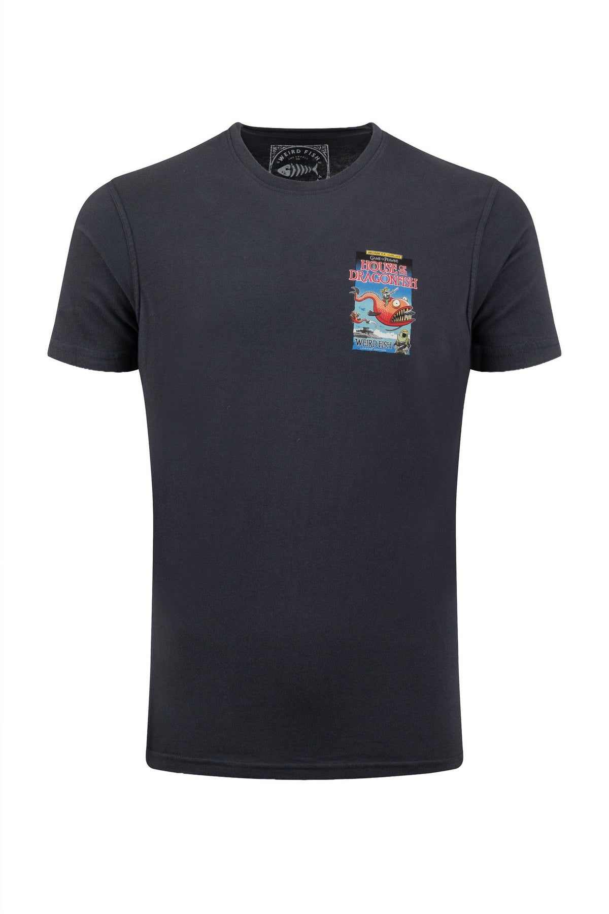 Weird Fish navy t-shirt