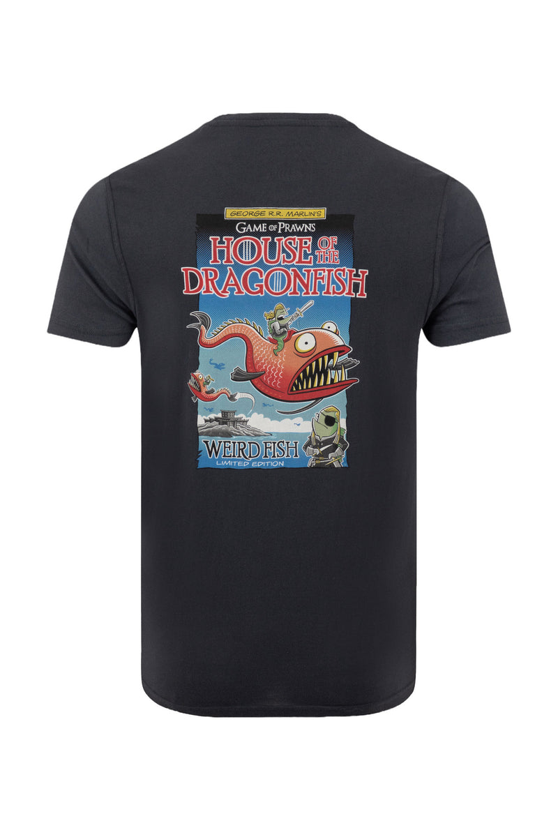 Weird Fish navy t-shirt