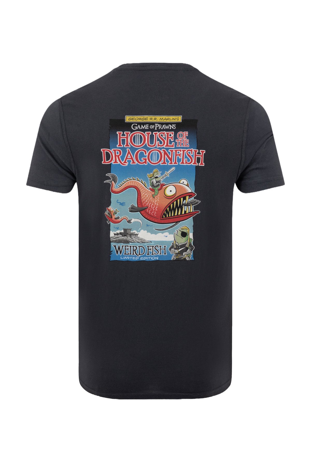 Weird Fish navy t-shirt
