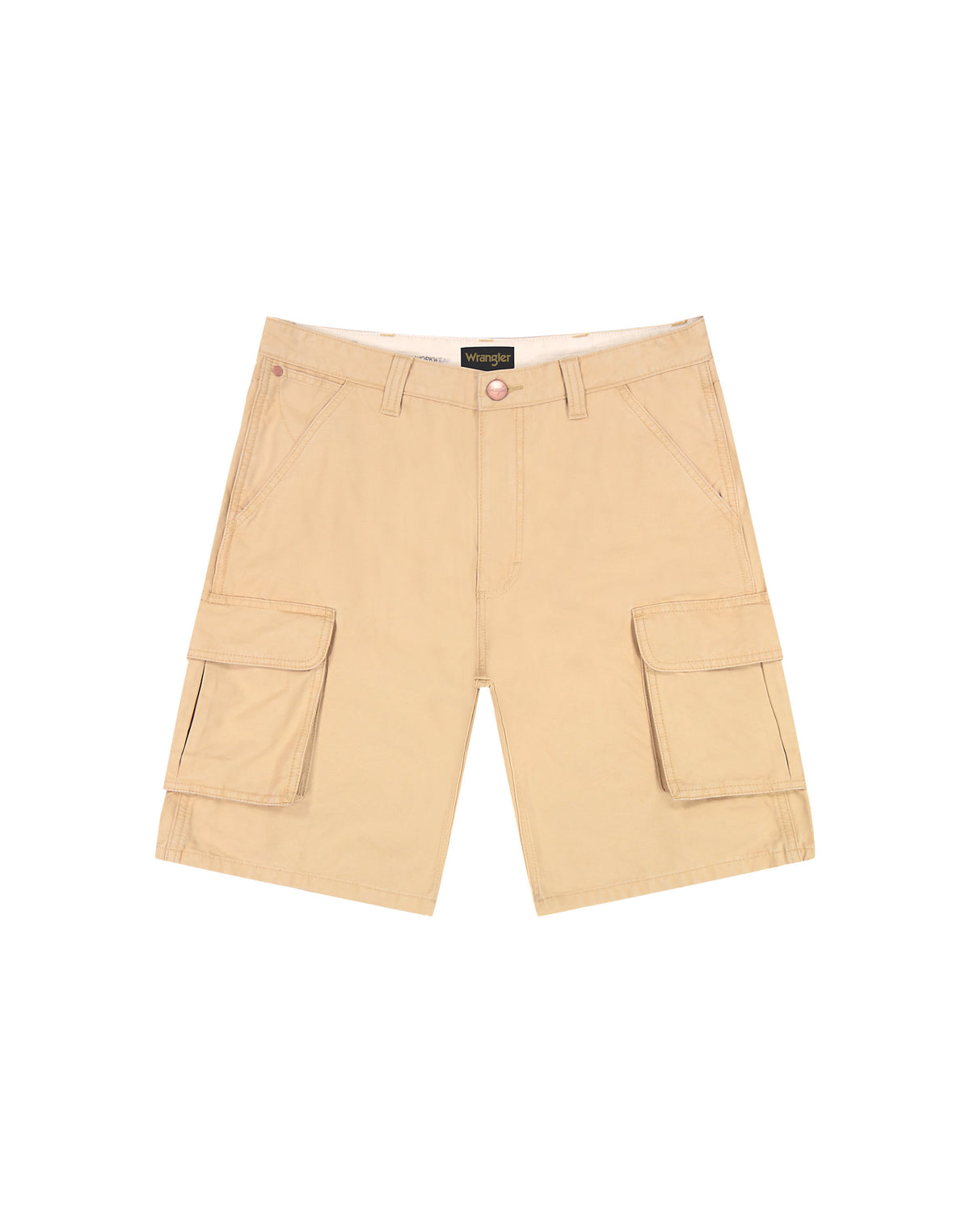 Wrangler beige cargo shorts