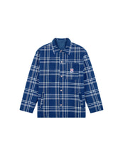 Load image into Gallery viewer, Wrangler navy shirt jacket
