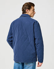 Load image into Gallery viewer, Wrangler navy shirt jacket
