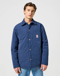 Wrangler navy shirt jacket