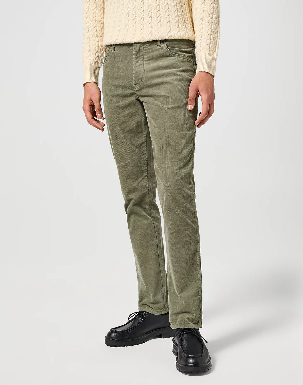 Wrangler green corduroy jeans