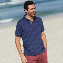 Load image into Gallery viewer, Weird Fish Baskin Pique Polo Navy
