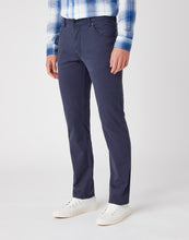 Load image into Gallery viewer, Wrangler Texas Slim Navy Jeans
