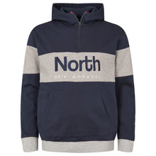 Load image into Gallery viewer, North 56.4 Hooded Logo Sweat 13143B K
