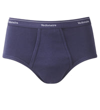 Load image into Gallery viewer, Vedoneire navy cotton briefs
