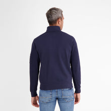 Load image into Gallery viewer, Lerros navy sweatshirt jacket style
