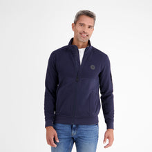 Load image into Gallery viewer, Lerros navy sweatshirt jacket style
