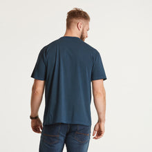Load image into Gallery viewer, North 56.4 striped dark blue t-shirt
