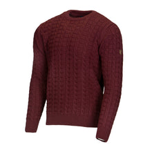 Load image into Gallery viewer, Sailing Company Wine Round Neck Jumper
