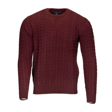 Load image into Gallery viewer, Sailing Company Wine Round Neck Jumper
