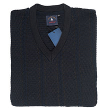 Load image into Gallery viewer, Sailing Company Brown  V-Neck Jumper
