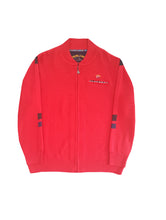Load image into Gallery viewer, Sailing Company Red Zipped Cardigan
