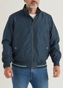 Erla navy lightweight blouson jacket