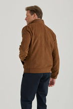 Load image into Gallery viewer, Erla Of Sweden dark beige alcantara jacket
