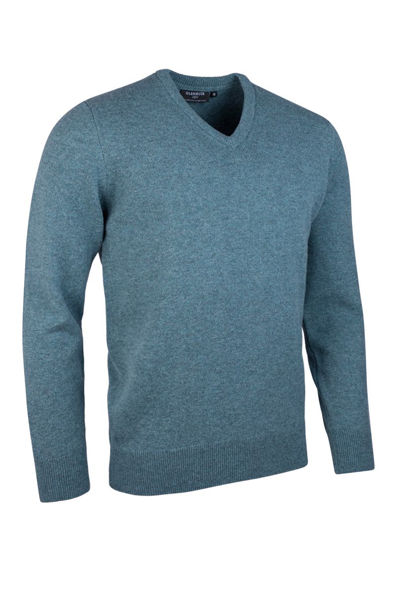 Glenmuir V-Neck Lambswool Jumper