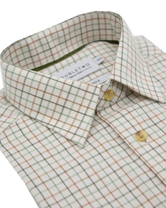 Double Two tattersall check shirt