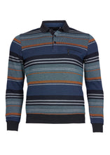 Load image into Gallery viewer, Hajo striped polo sweatshirt
