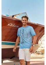 Load image into Gallery viewer, Hajo light blue t-shirt
