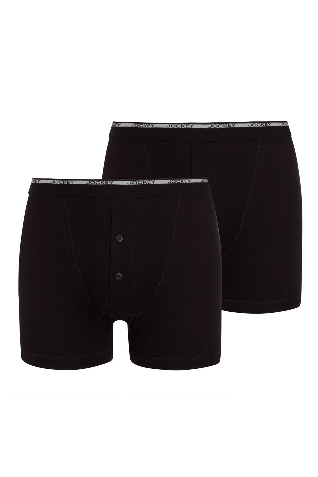 Jockey Men's Black Boxer Shorts Underpants Big & Tall