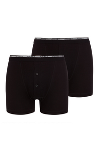 Jockey Men's Black Boxer Shorts R