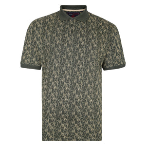 Kam Guitar Print Polo 5431 K