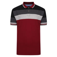 Load image into Gallery viewer, Kam Engineered Striped Polo 5434 K
