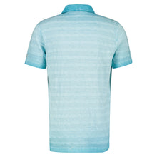 Load image into Gallery viewer, Lerros turquoise pique polo
