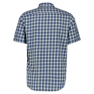 Lerros dark blue short sleeve shirt